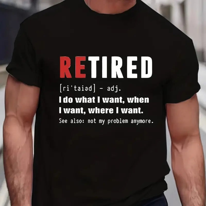 New Mens Top With A Printed Short-sleeve Design