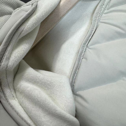 Men's Hooded Down Jacket Coat Patchwork Casual Minimalist And Ultra-Lightweight Style