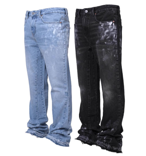 Men's Straight-leg Denim Pants Street Style