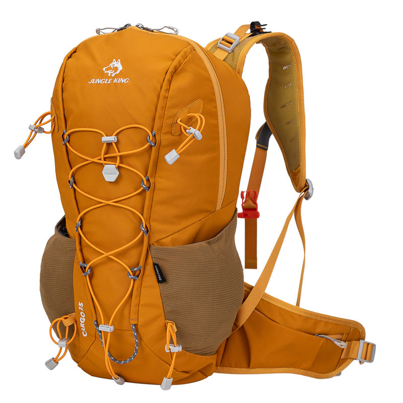 Outdoor Zippered Foldable High-Capacity Hiking Backpack