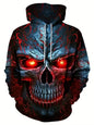 New Fashion Loose Printed Hoodie Men