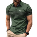 Men's Personality Summer Fashion Sports Short Sleeve