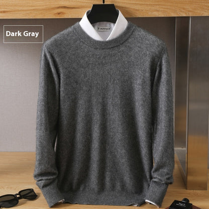 Thermal Head Cover Knit A Sweater Autumn And Winter Round Neck