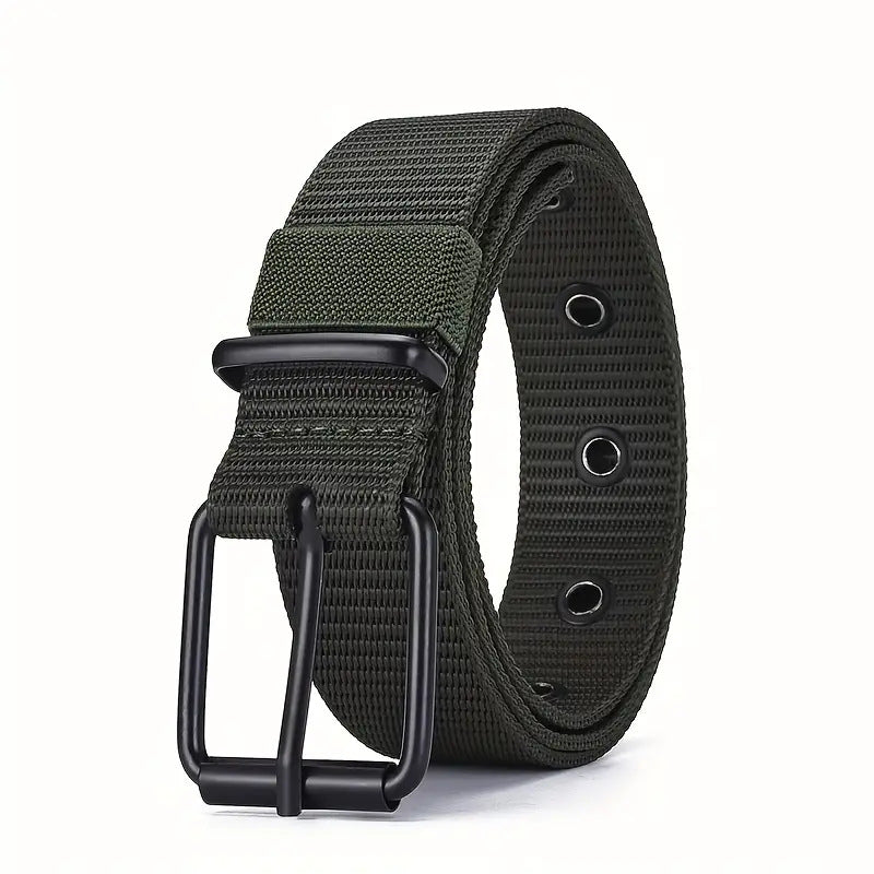Fashion Woven Nylon All-matching Men's Pants Belt