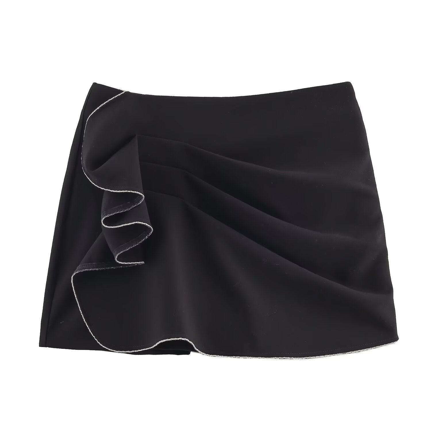 Fashionable And Sexy Pleated Mini Skirt