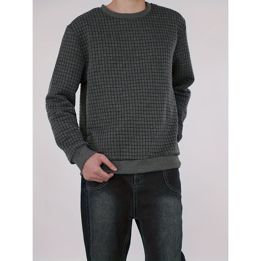 Export Quality English European And American Sizes Jacquard Round Neck Hoodie For Men And Women