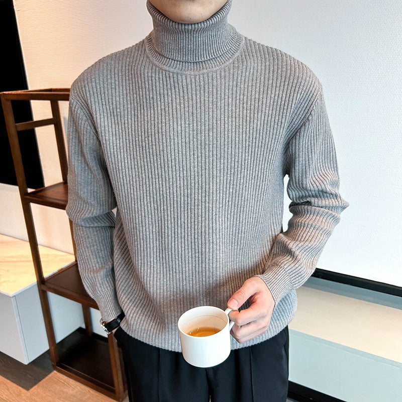 Trendy Loose-textured Knit Hoodie