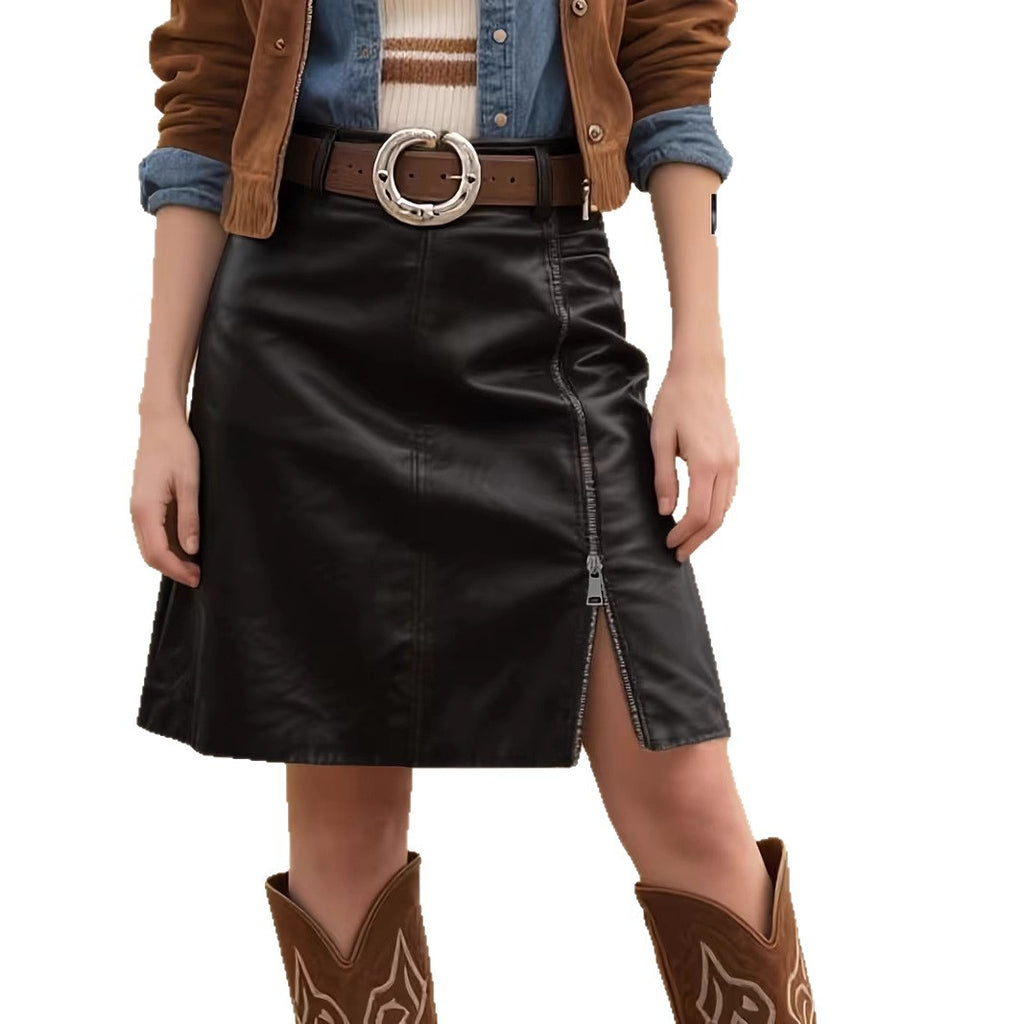 High-waisted Figure-hugging Skirtbelt Not Included