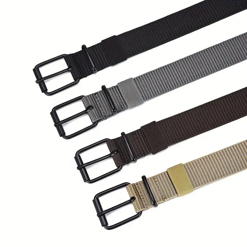 Fashion Woven Nylon All-matching Men's Pants Belt