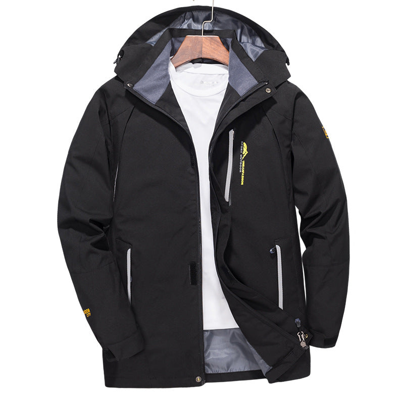 Men's Windproof And Waterproof Outdoor Windbreaker Thin Jacket