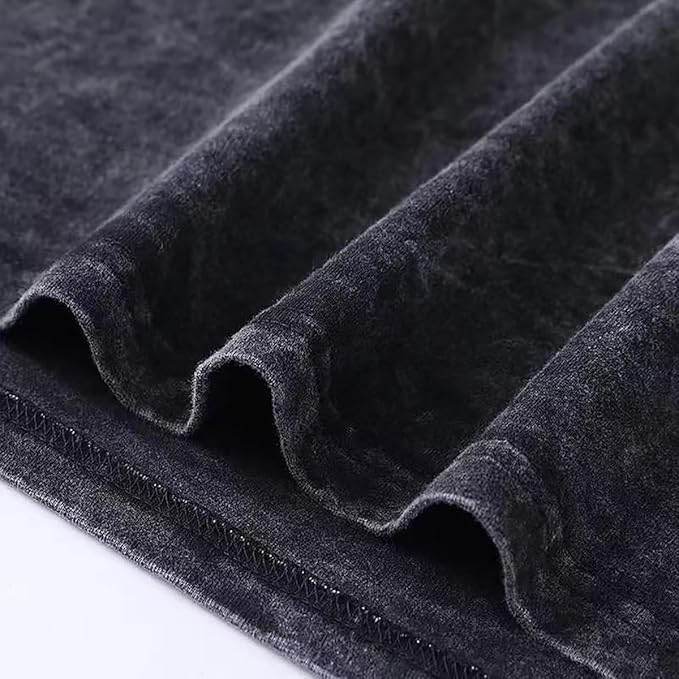 Cotton Oversized T-Shirt Unisex Drop Shoulder