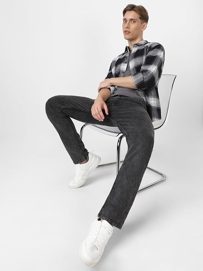 Urbano Fashion Men's Slim Fit Mid Rise Jeans