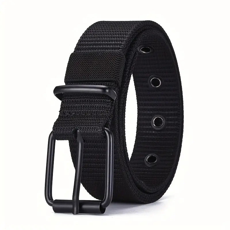 Fashion Woven Nylon All-matching Men's Pants Belt