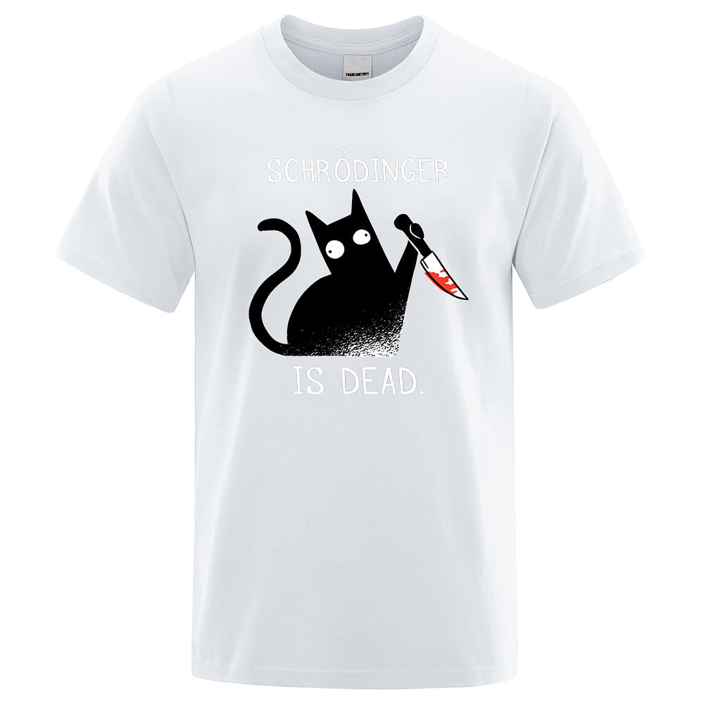 Black Cat Fashion Soft T-shirt Men