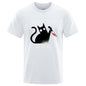 Black Cat Fashion Soft T-shirt Men