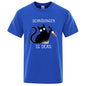 Black Cat Fashion Soft T-shirt Men