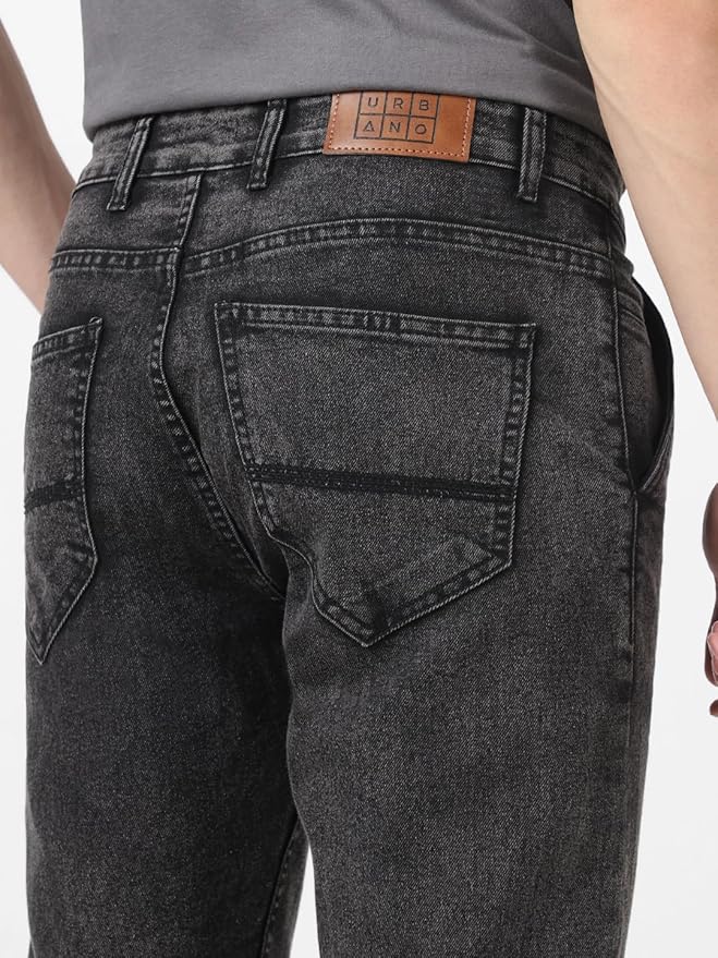 Urbano Fashion Men's Slim Fit Mid Rise Jeans