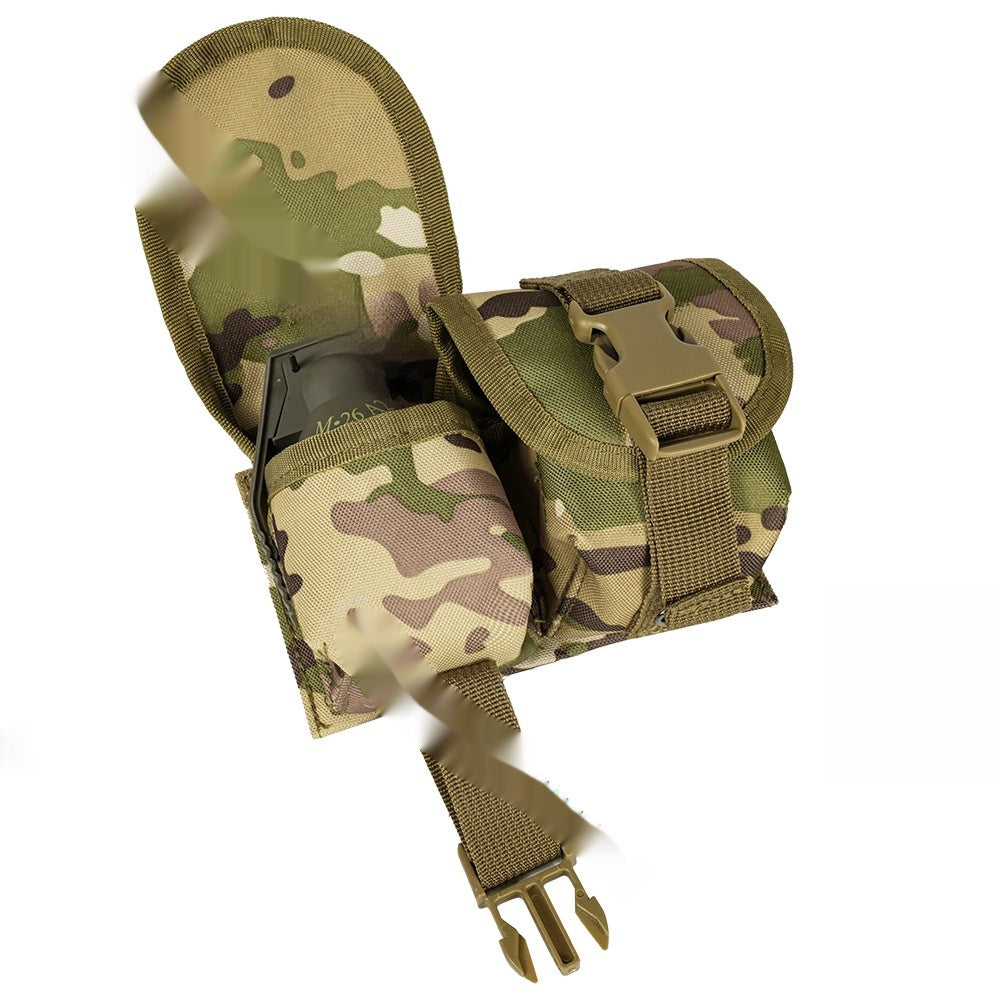 Outdoor Grenade-style Phone Pouch Accessory Tactical Dual-pocket Design