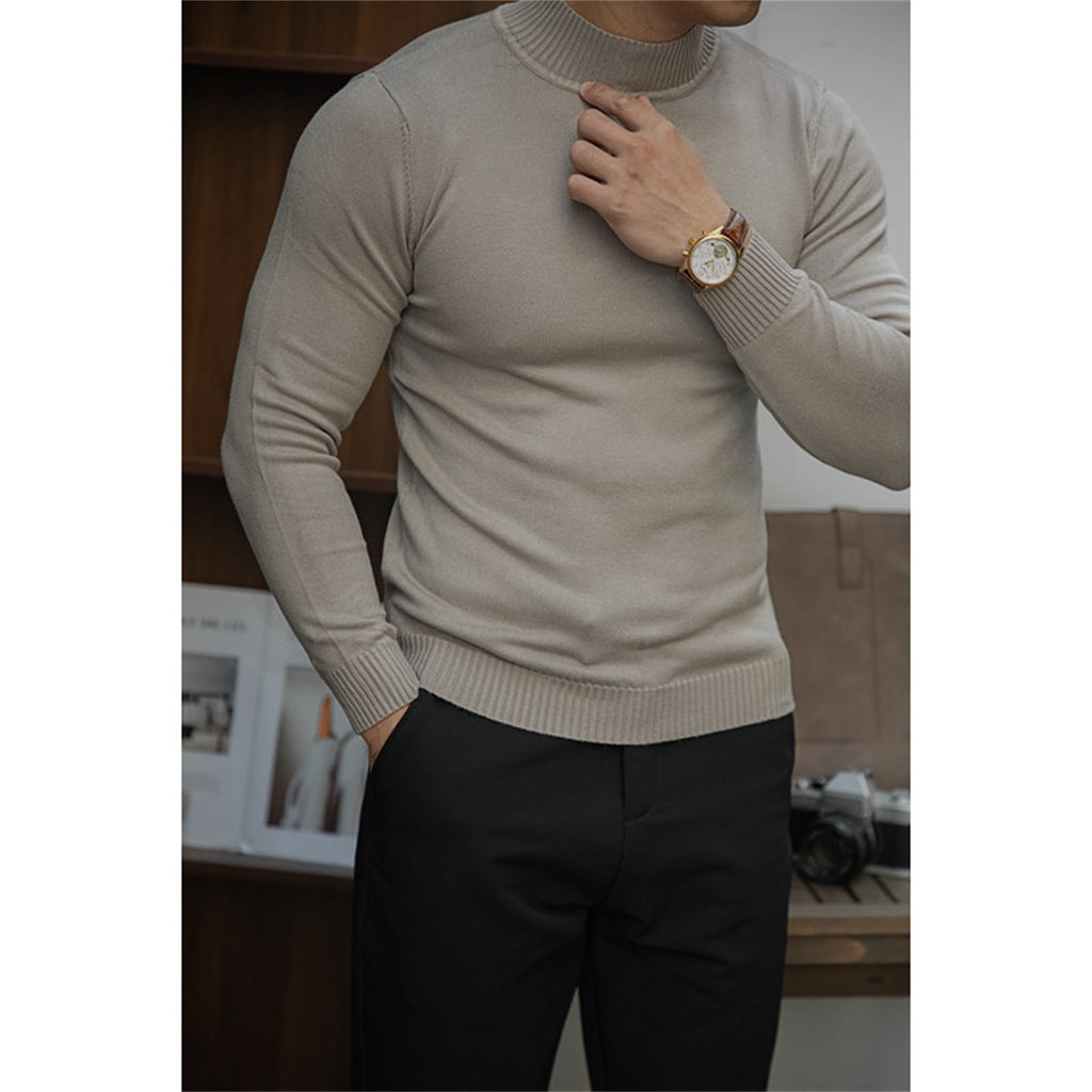 Sweater Bottoming Shirt Basic Warm Man