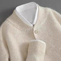 Thickened Warm Cardigan Mens Loose-fitting Sweater