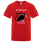Black Cat Fashion Soft T-shirt Men