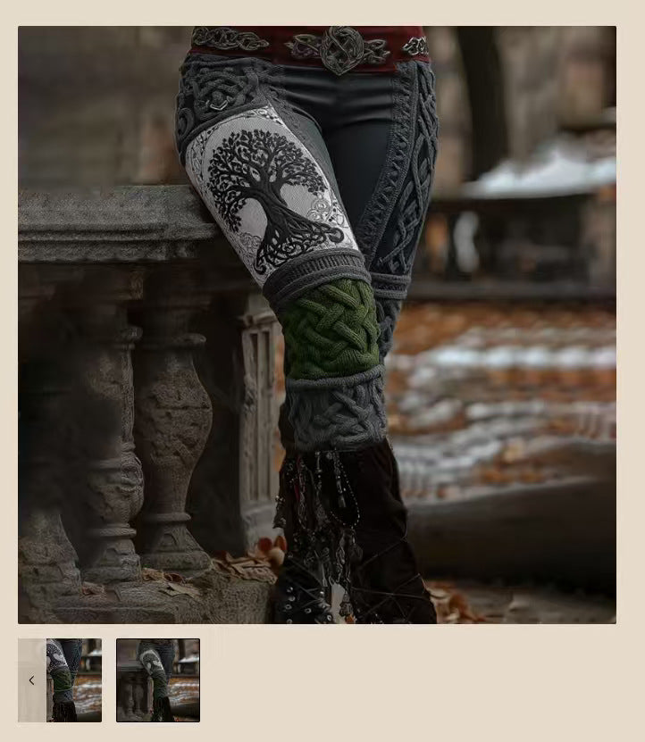 3D Digital Print Loose-Fit Hooded Sweater Cardigan Coat