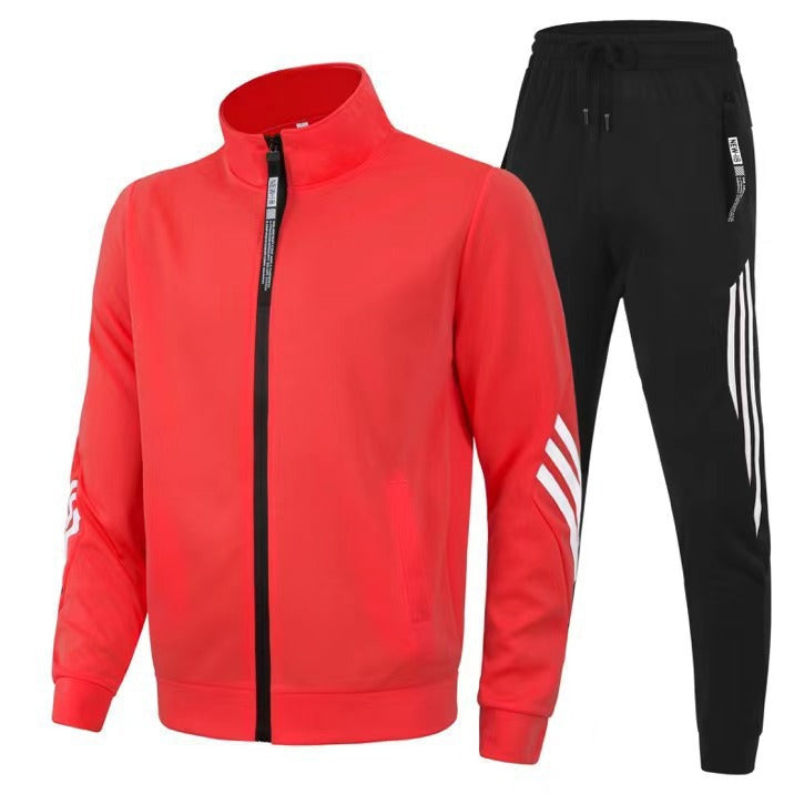 New Men's Fashion Personality Sports Suit