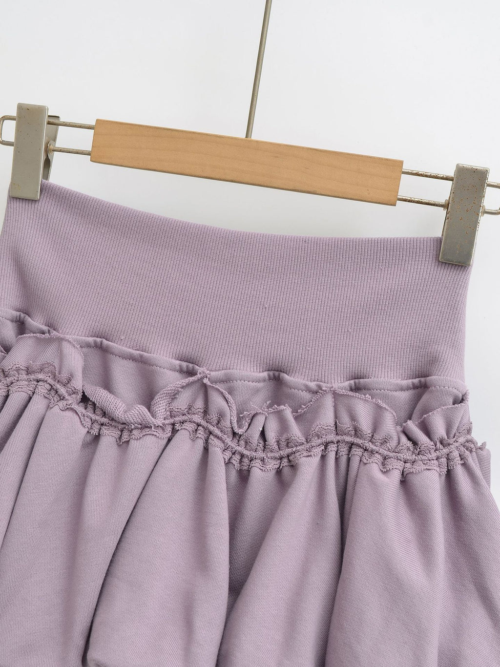 Lace Lantern Bud Mini Skirt For Women