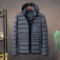 Men's Simple And Casual Ribbed Cotton Padded Jacket