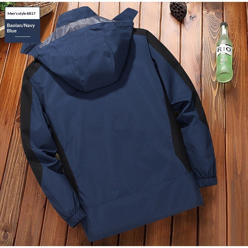 Men's Windproof And Waterproof Outdoor Windbreaker Thin Jacket