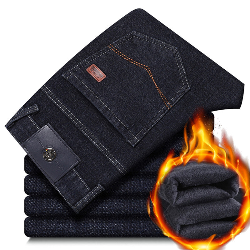 Warm Stretch Loose Straight Casual Pants