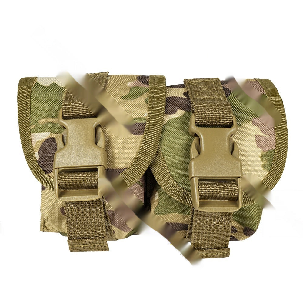 Outdoor Grenade-style Phone Pouch Accessory Tactical Dual-pocket Design