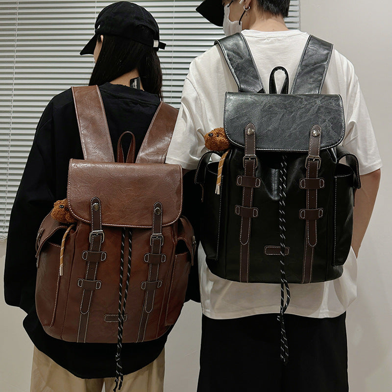 Fashion Casual Large Capacity Retro Trendy Outdoor Men's Travel Backpack