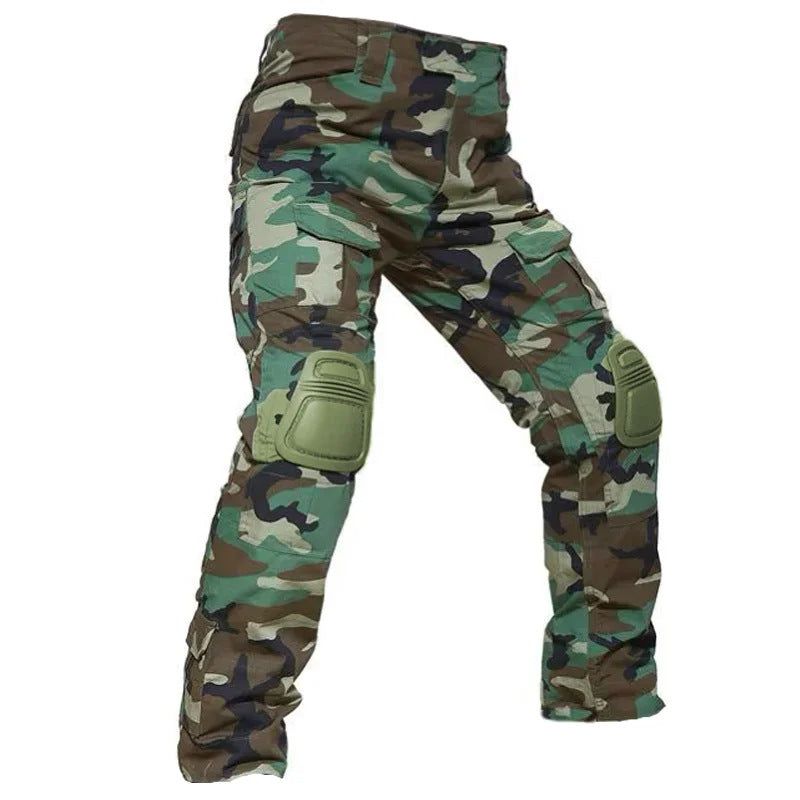Men's Climbing Camping Camouflage Cargo Pants