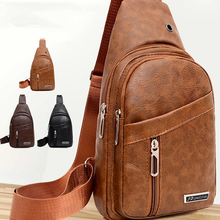 Fashionable PU Crossbody Shoulder Bag For Sports