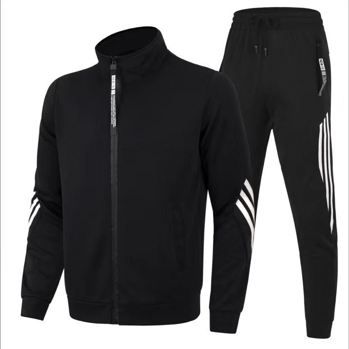 New Men's Fashion Personality Sports Suit