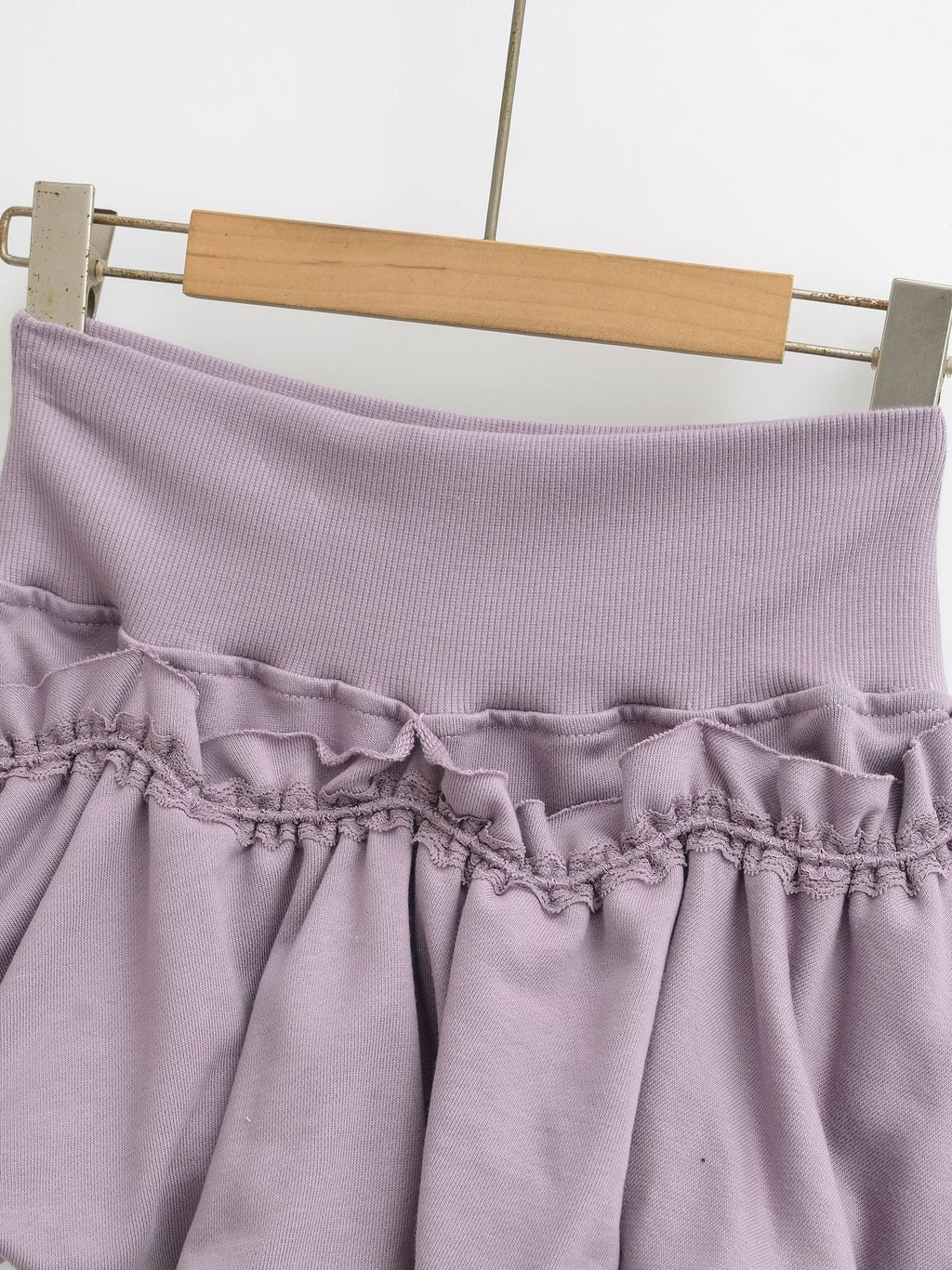 Lace Lantern Bud Mini Skirt For Women