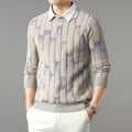 Youthful Trendy Mens Knitted Base Layer Top