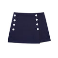 Womens Stylish Casual Versatile High-waisted Skirt Pants