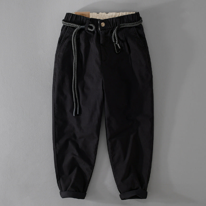 Men's Japanese Overalls Loose Casual Pants